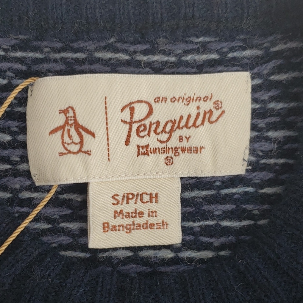 NWT, The Original Penguin Wool Blend Sweater - Picture 5 of 8